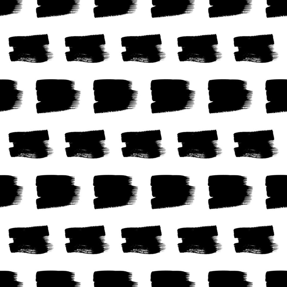 Seamless Pattern with hand drawn scribble smears vector