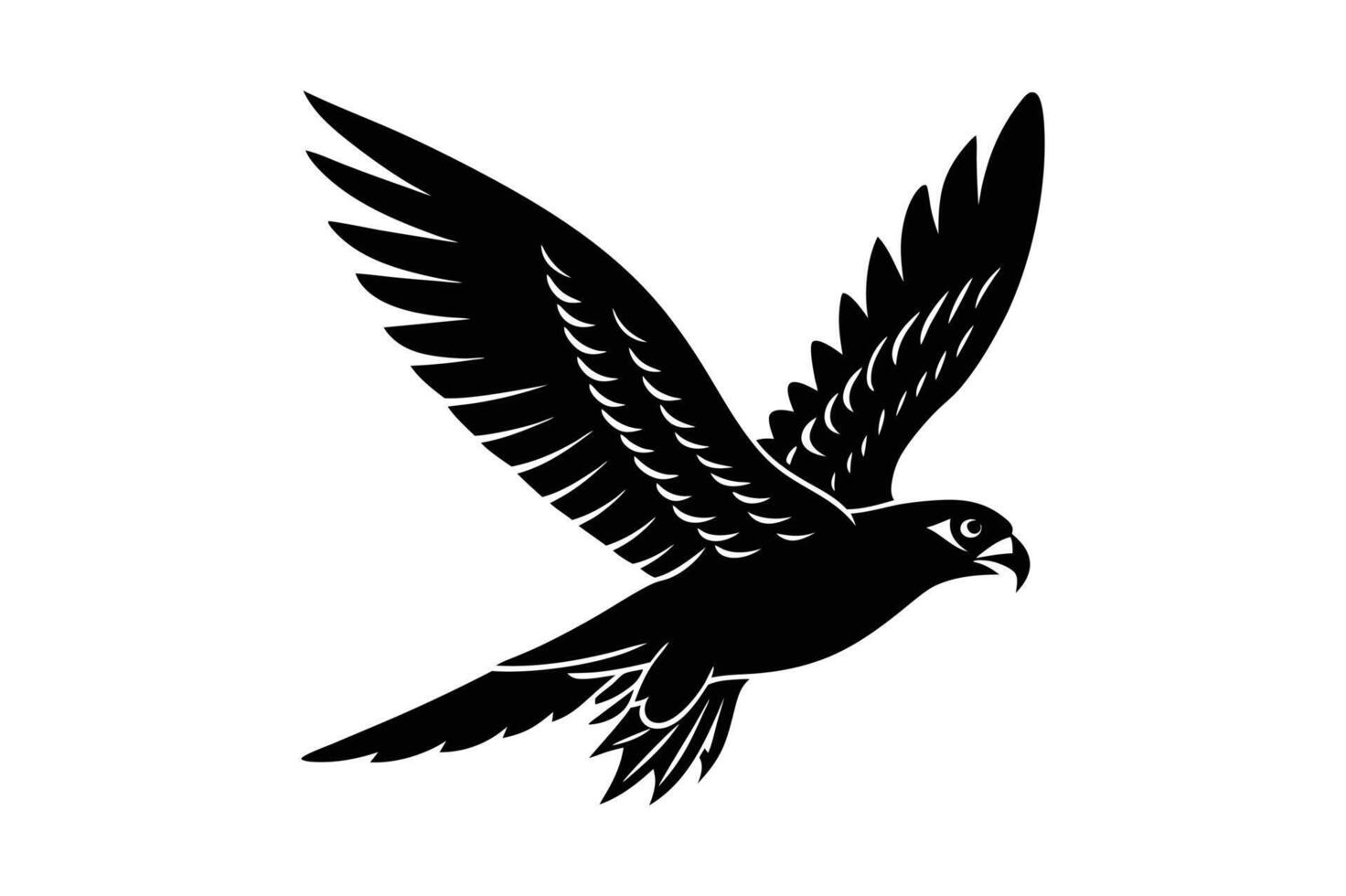 Bird art cartoon, clipart, and line art design for printables vector