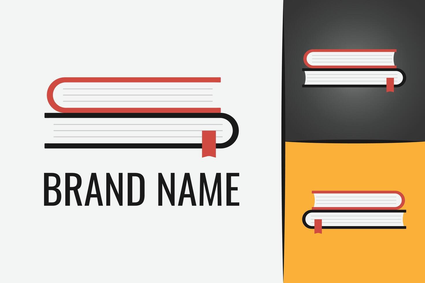 Audio Book store logo education Digital library. Literature emblem. knowledge logotype symbol vector
