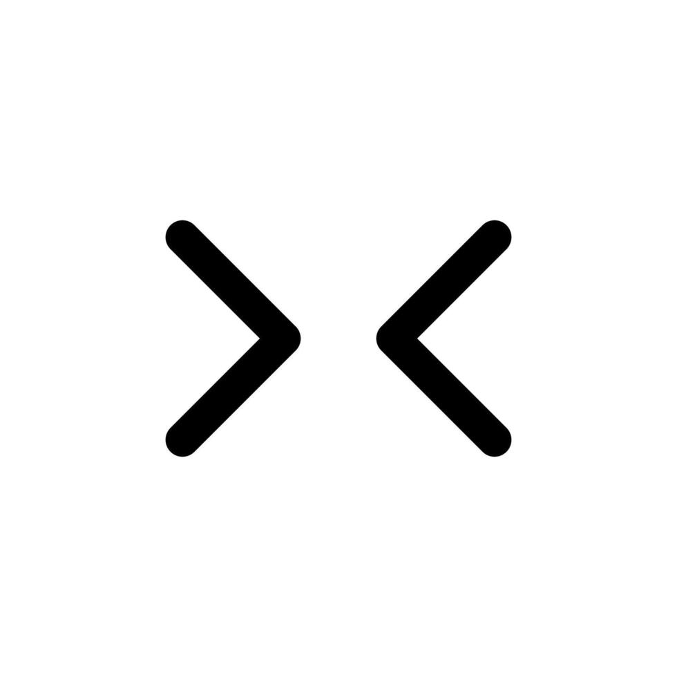 Chevrons right left vector