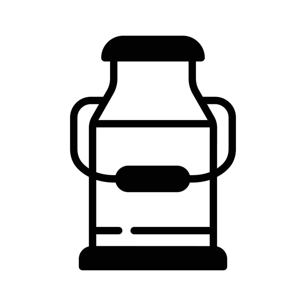Get your hands on this premium icon of milk can, ready to use vector