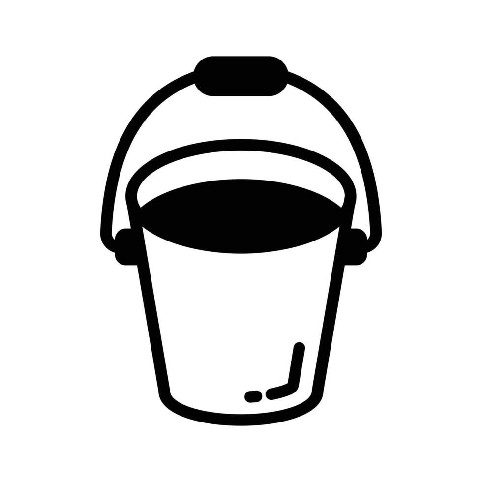 Take a look at this amazing icon of milk bucket, ready to use premium vector