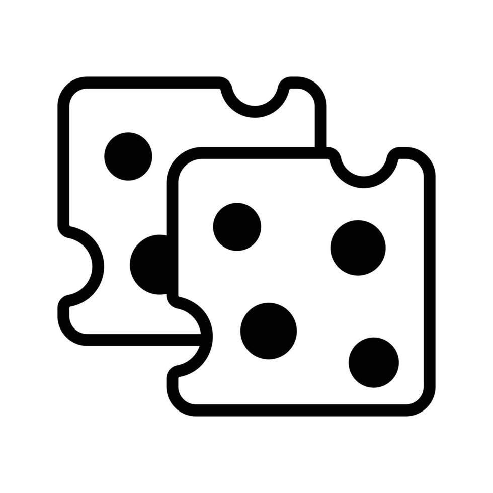 Dairy product, an icon of cheese slice, premium vector