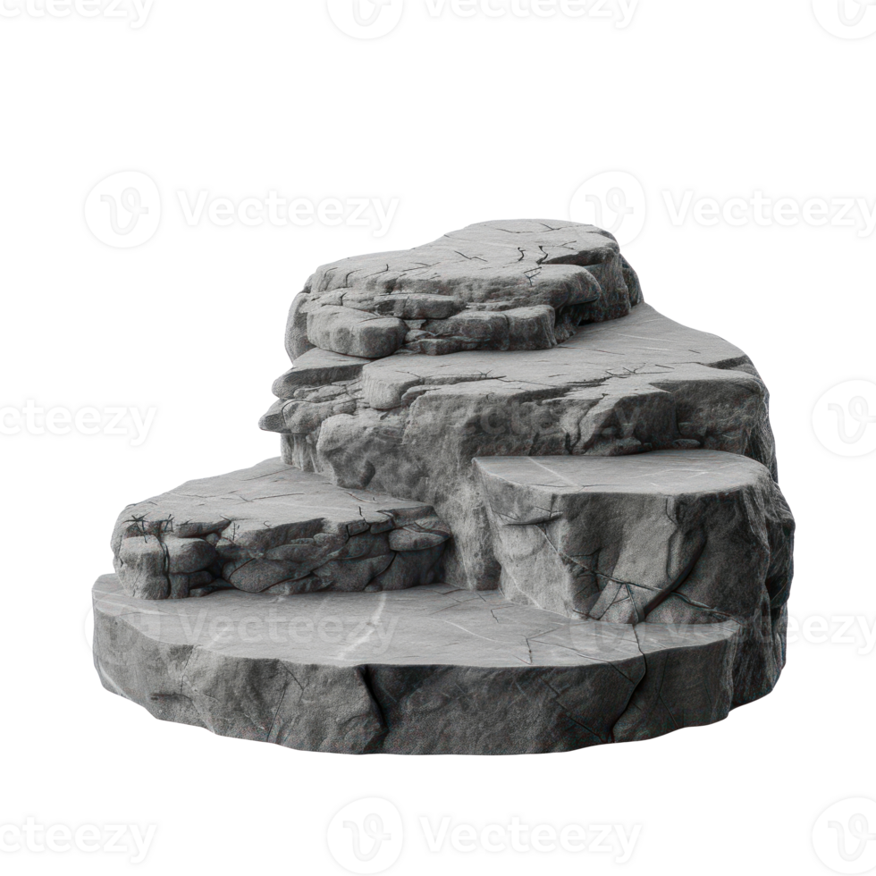 stone stack on transparent background png