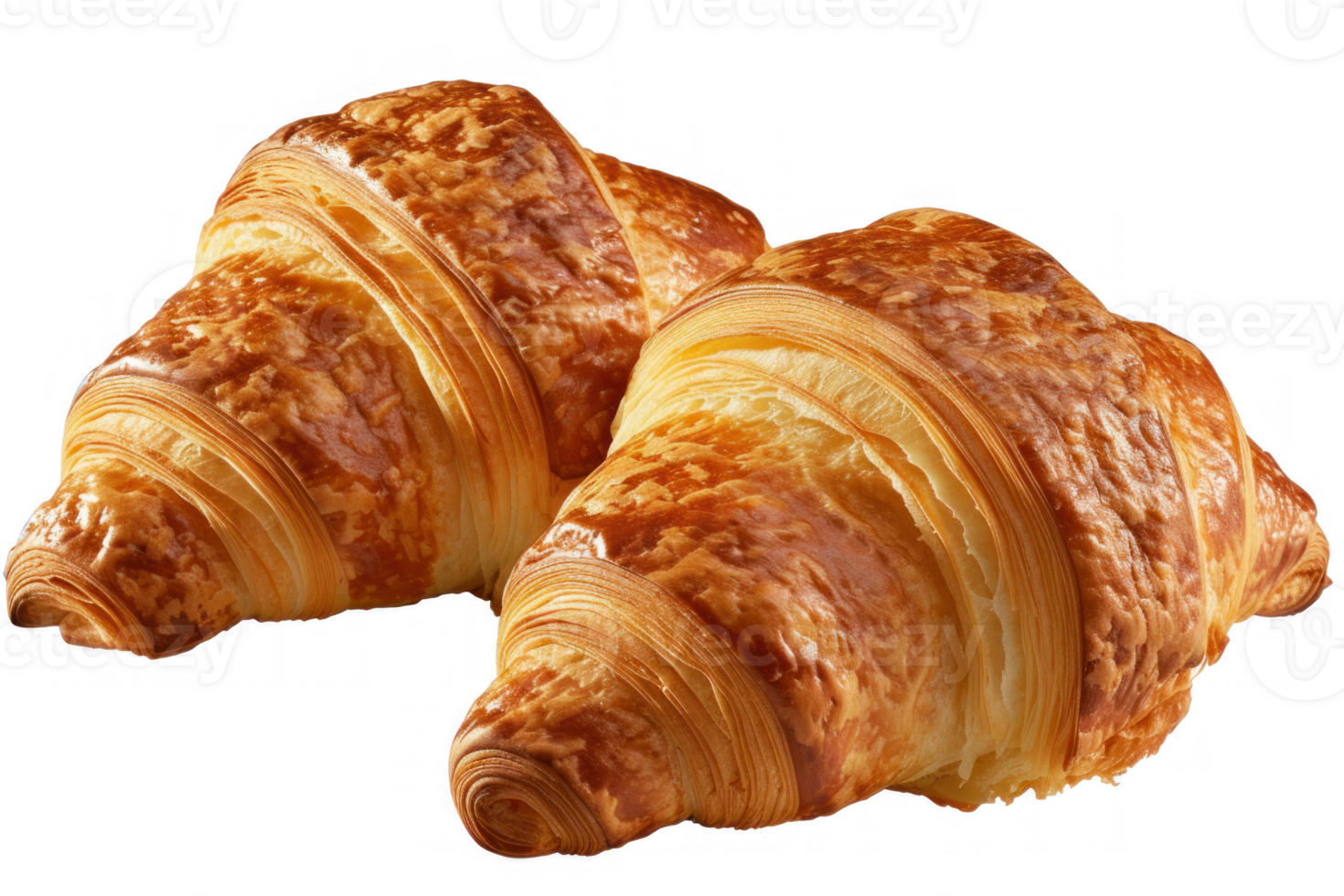 croissant on transparent background png