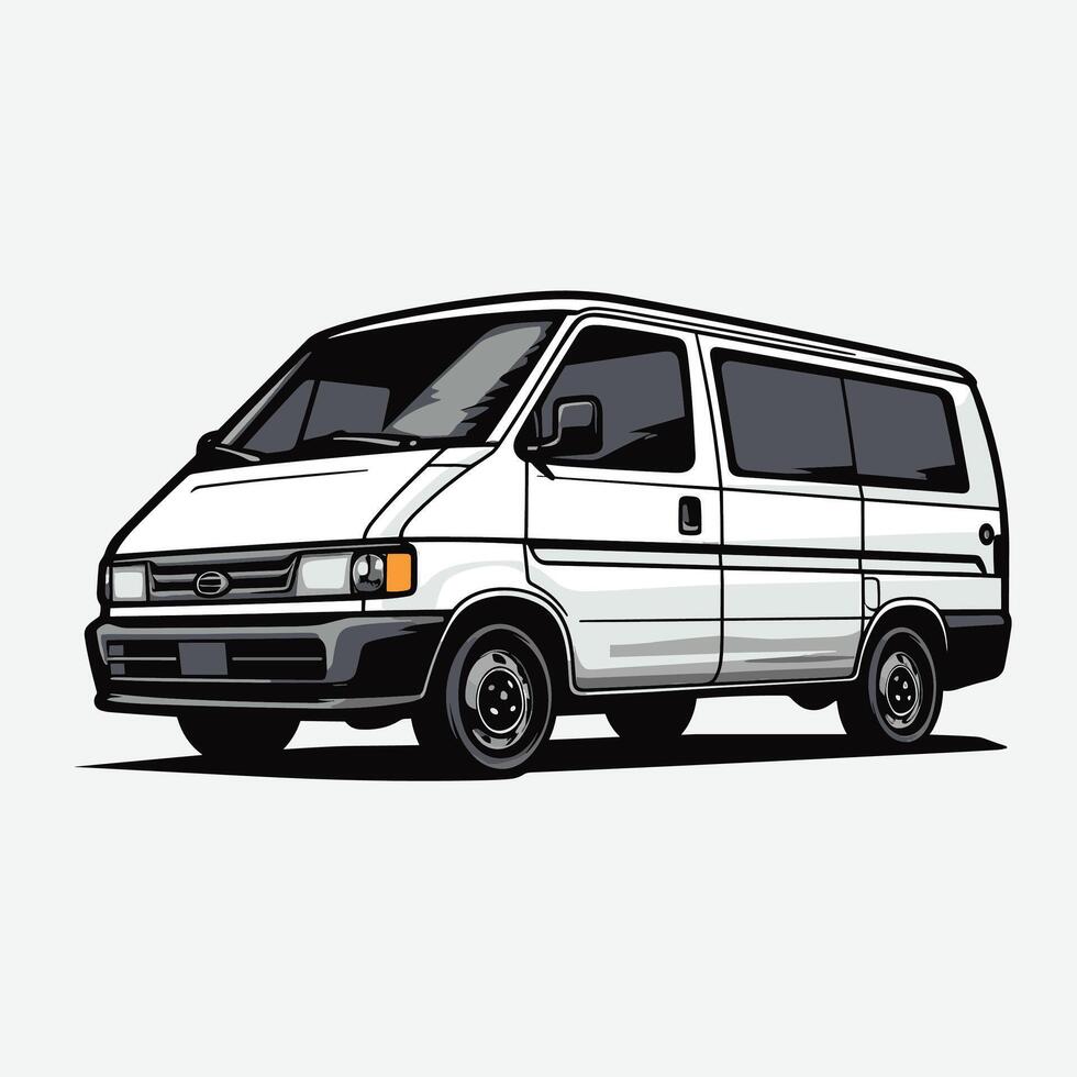 Car sticker art illustration vector