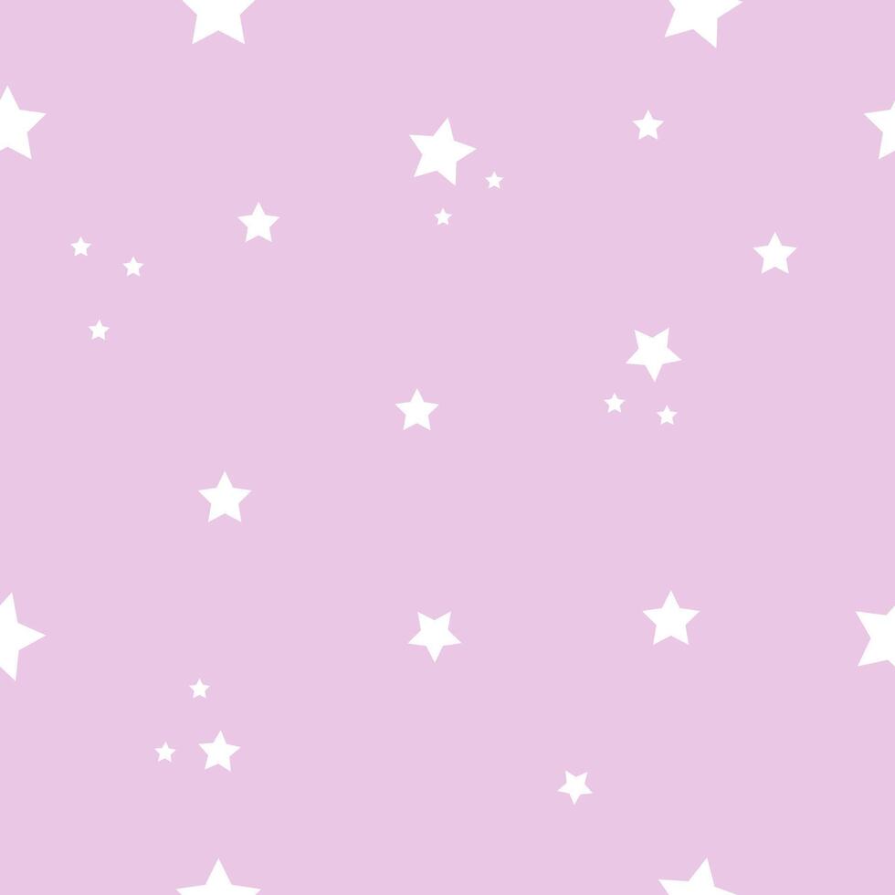 Seamless star pattern, endless texture background vector