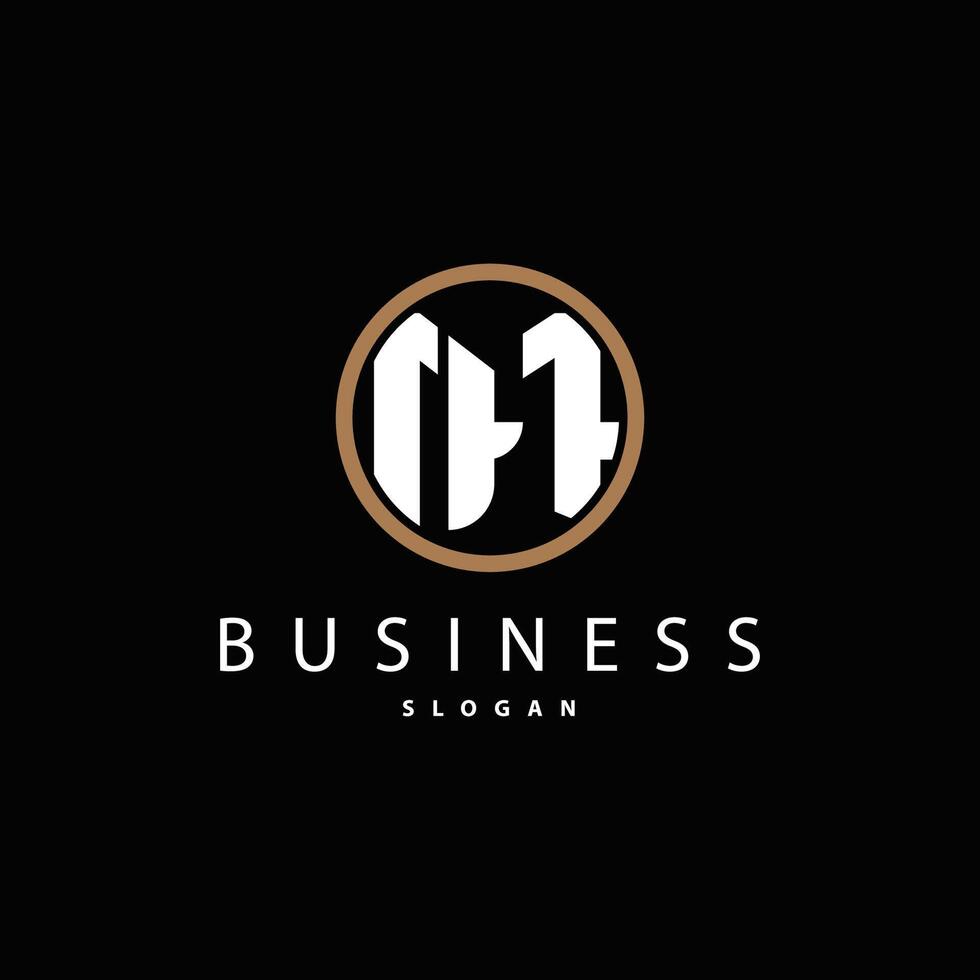 Initial HM Letter Logo, Modern and Luxury Minimalist MH Logo Template vector