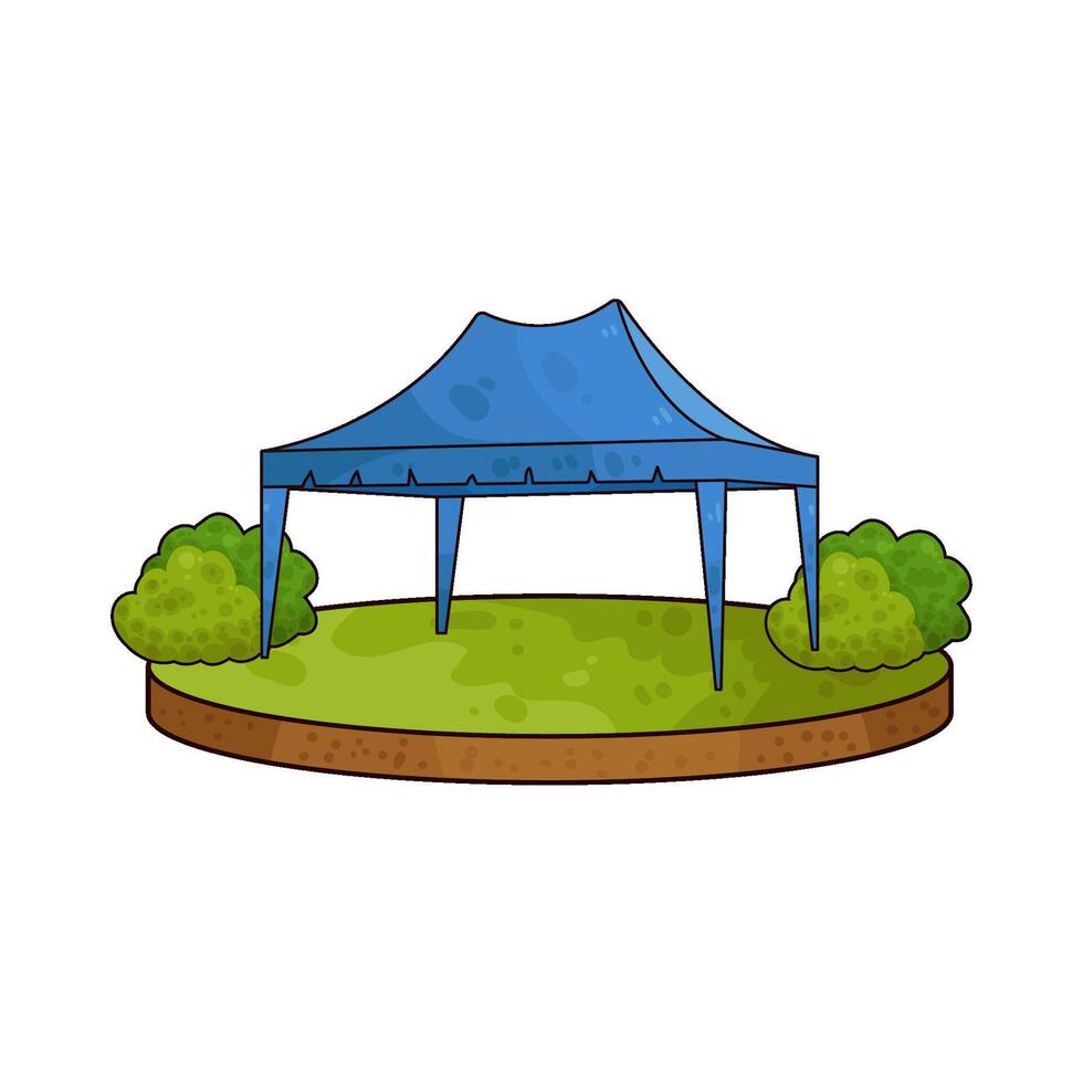 Illustration of canopy vector