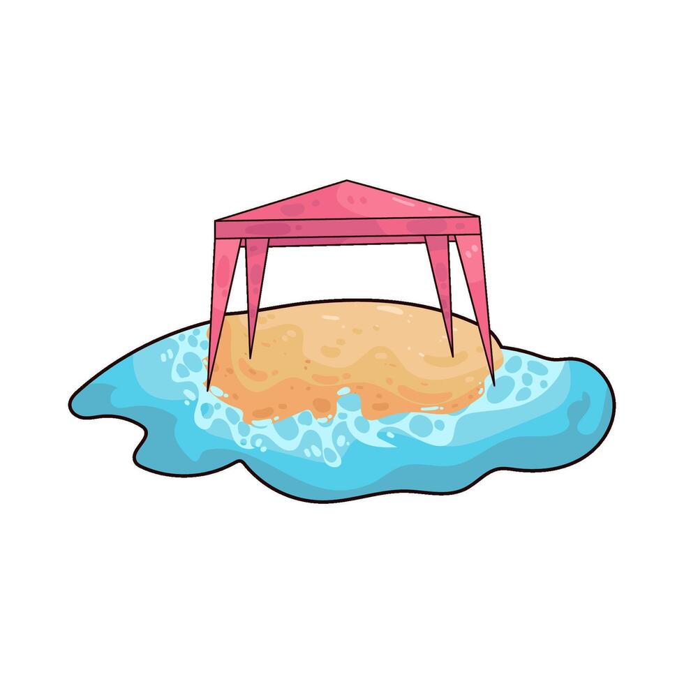 Illustration of canopy vector