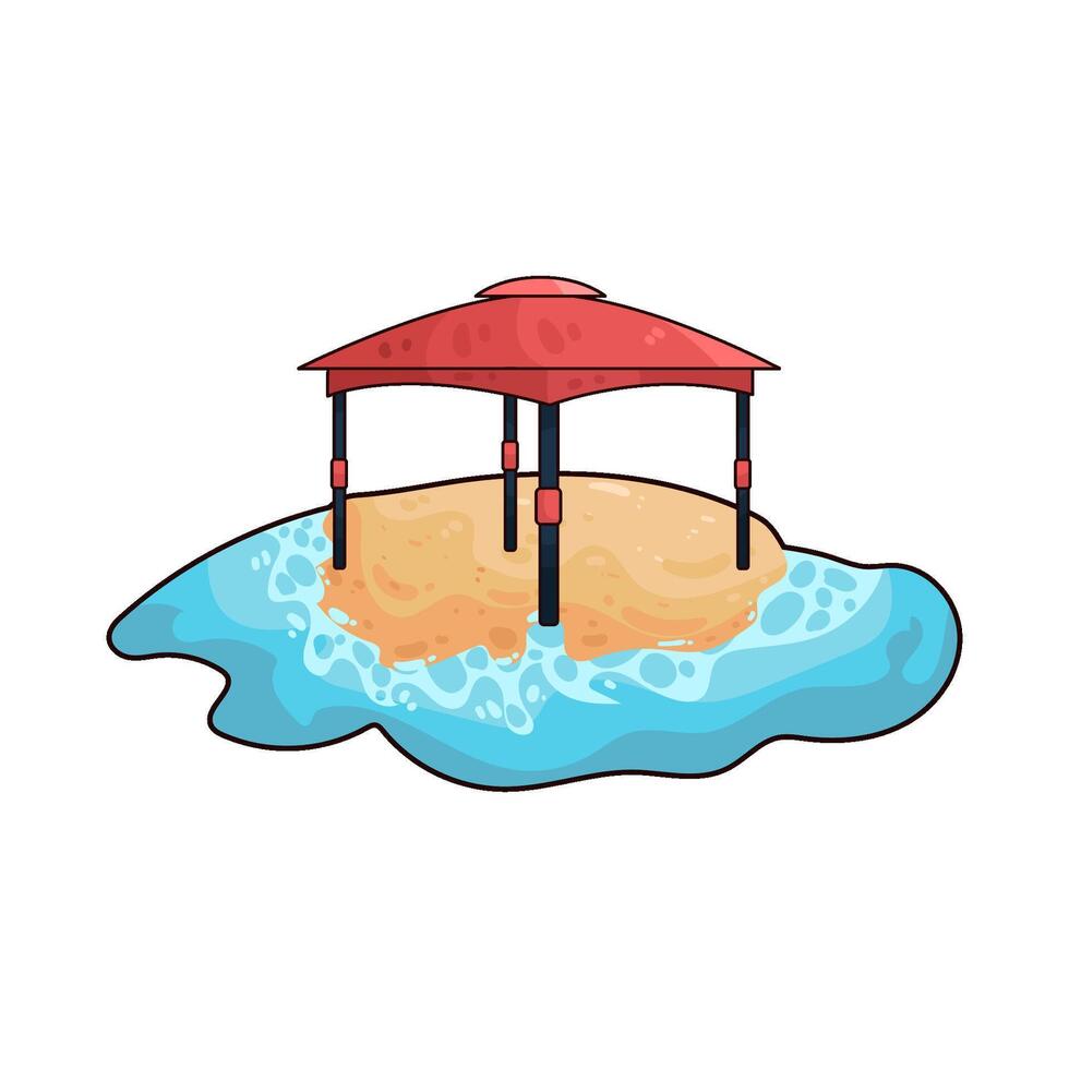 Illustration of canopy vector