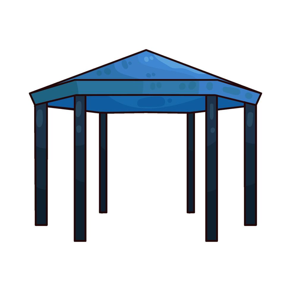 Illustration of canopy vector
