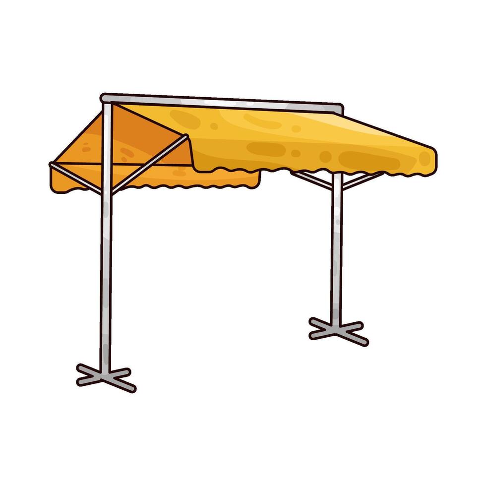 Illustration of canopy vector