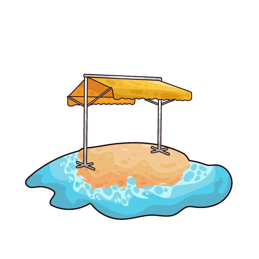 Illustration of canopy vector
