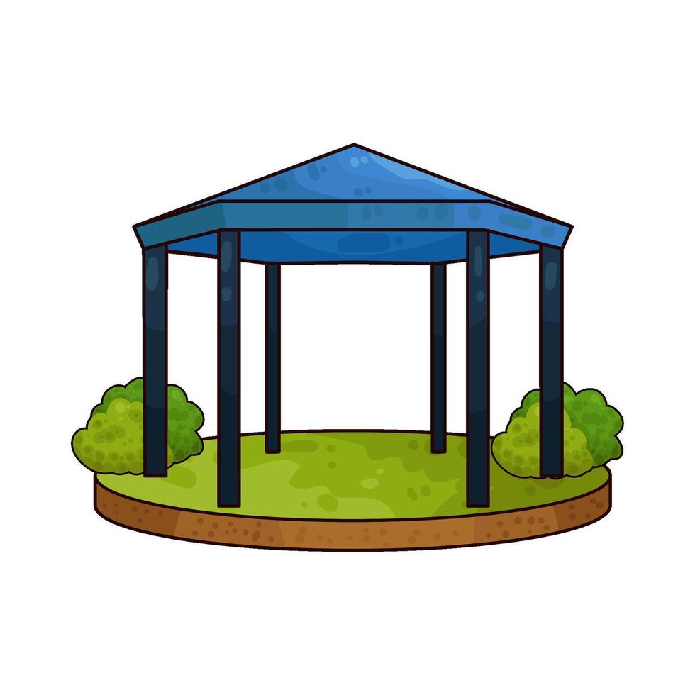 Illustration of canopy vector