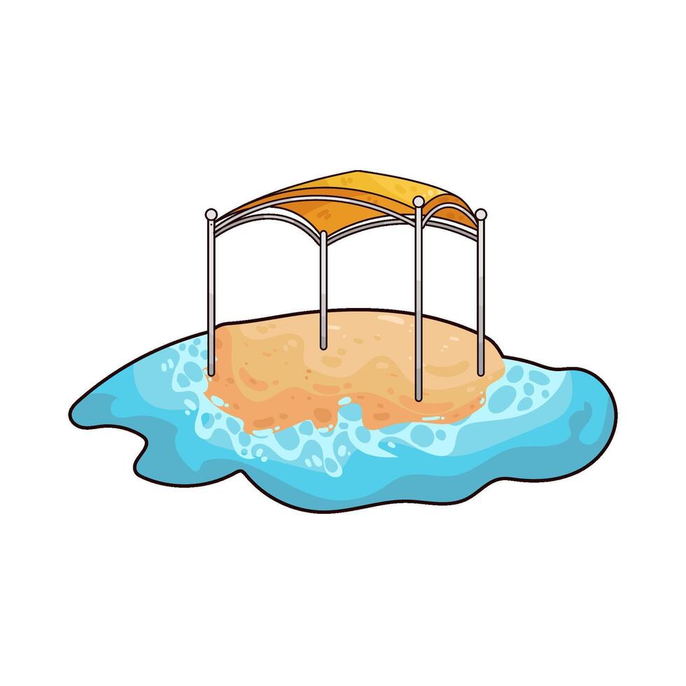Illustration of canopy vector