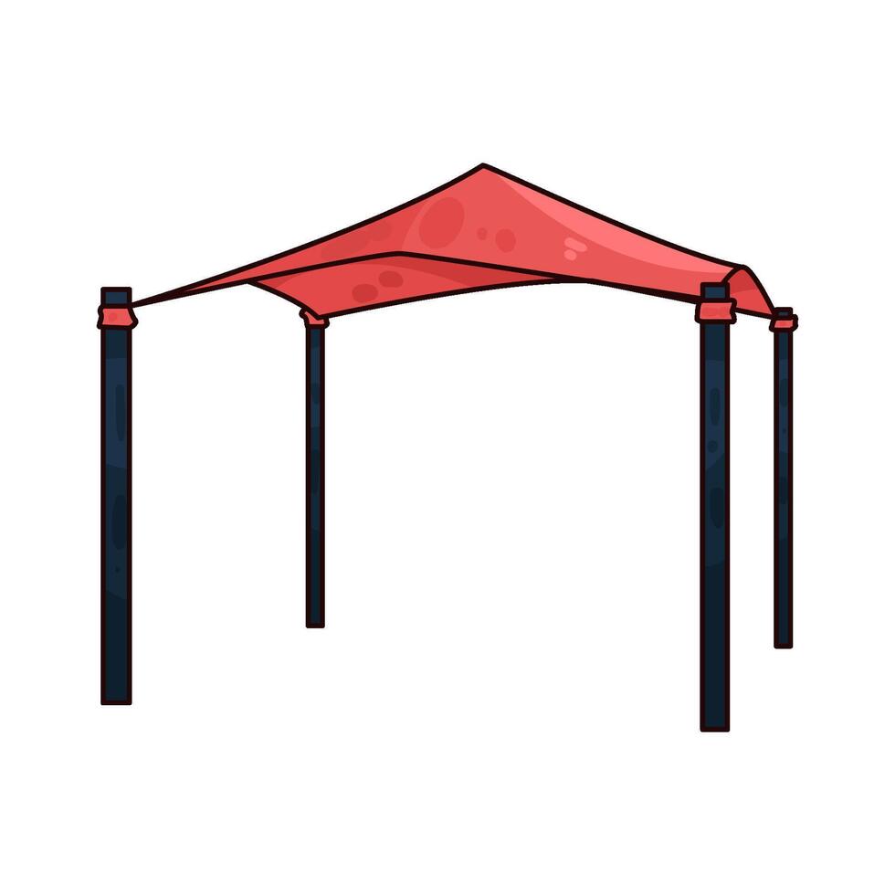 Illustration of canopy vector