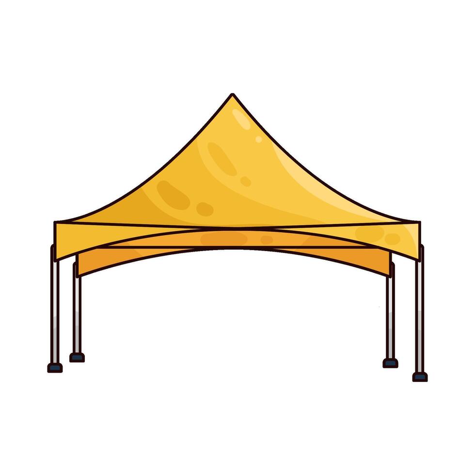 Illustration of canopy vector