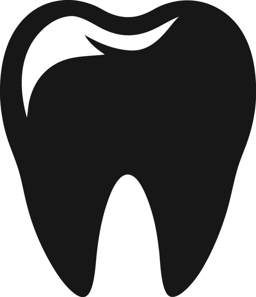 Dentist logo or icon vector