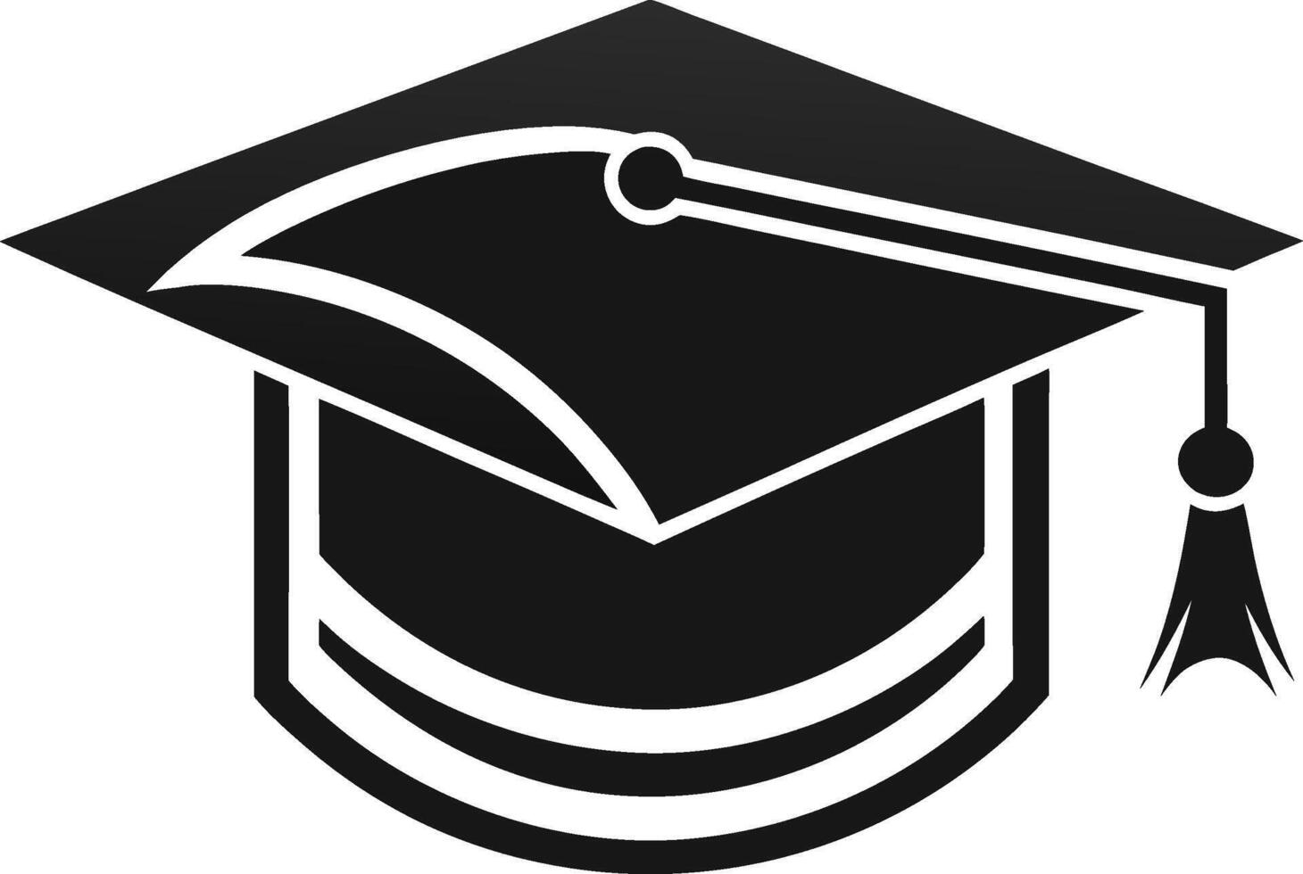 Prosecutor graduation hat icon, vector