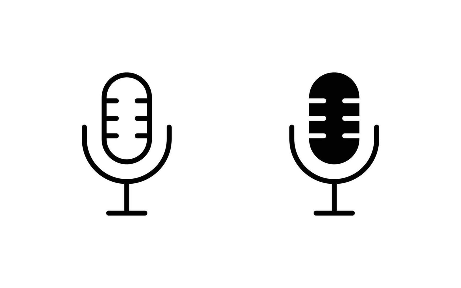 microphone icon . vector