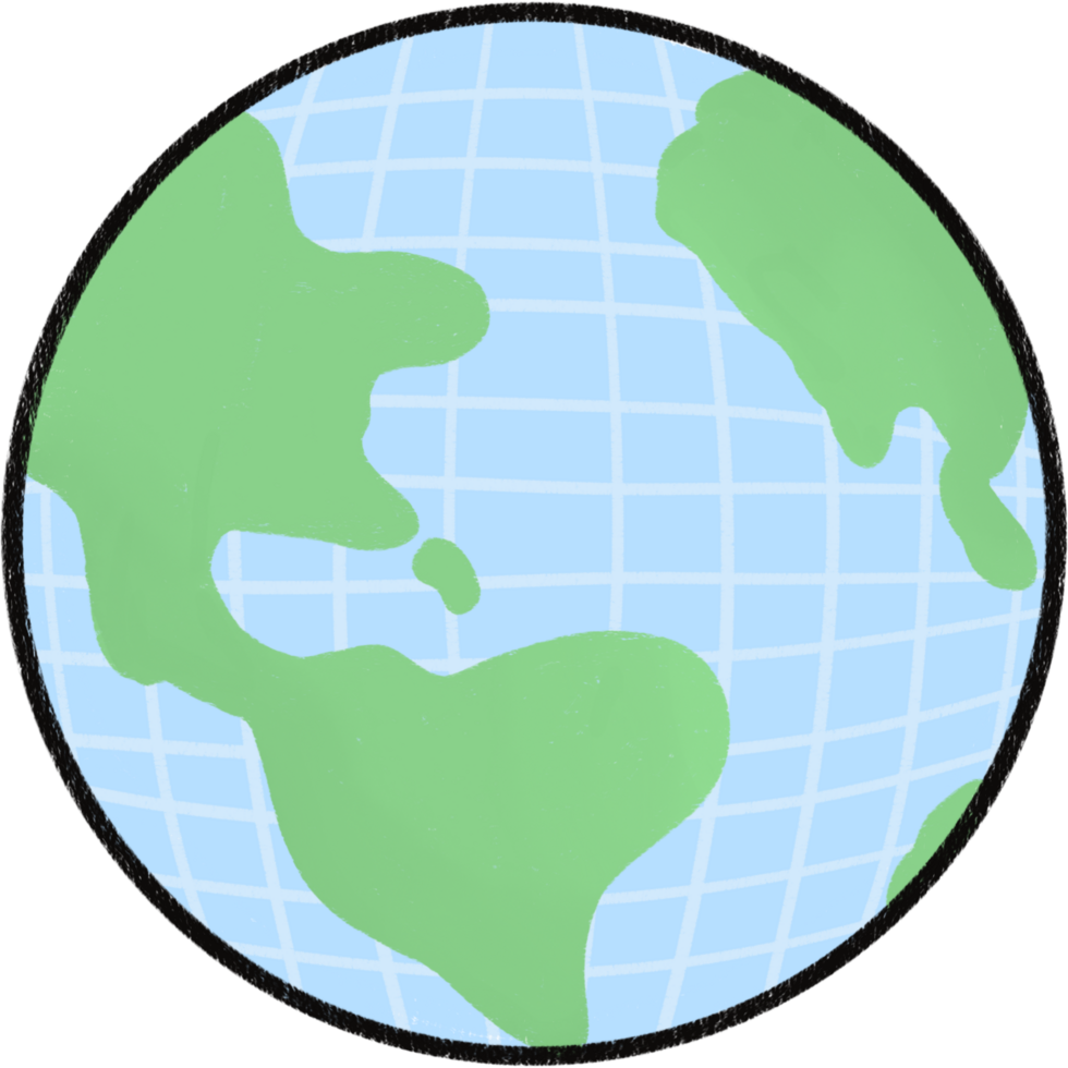 globe, human earth, world, cartoon icon png