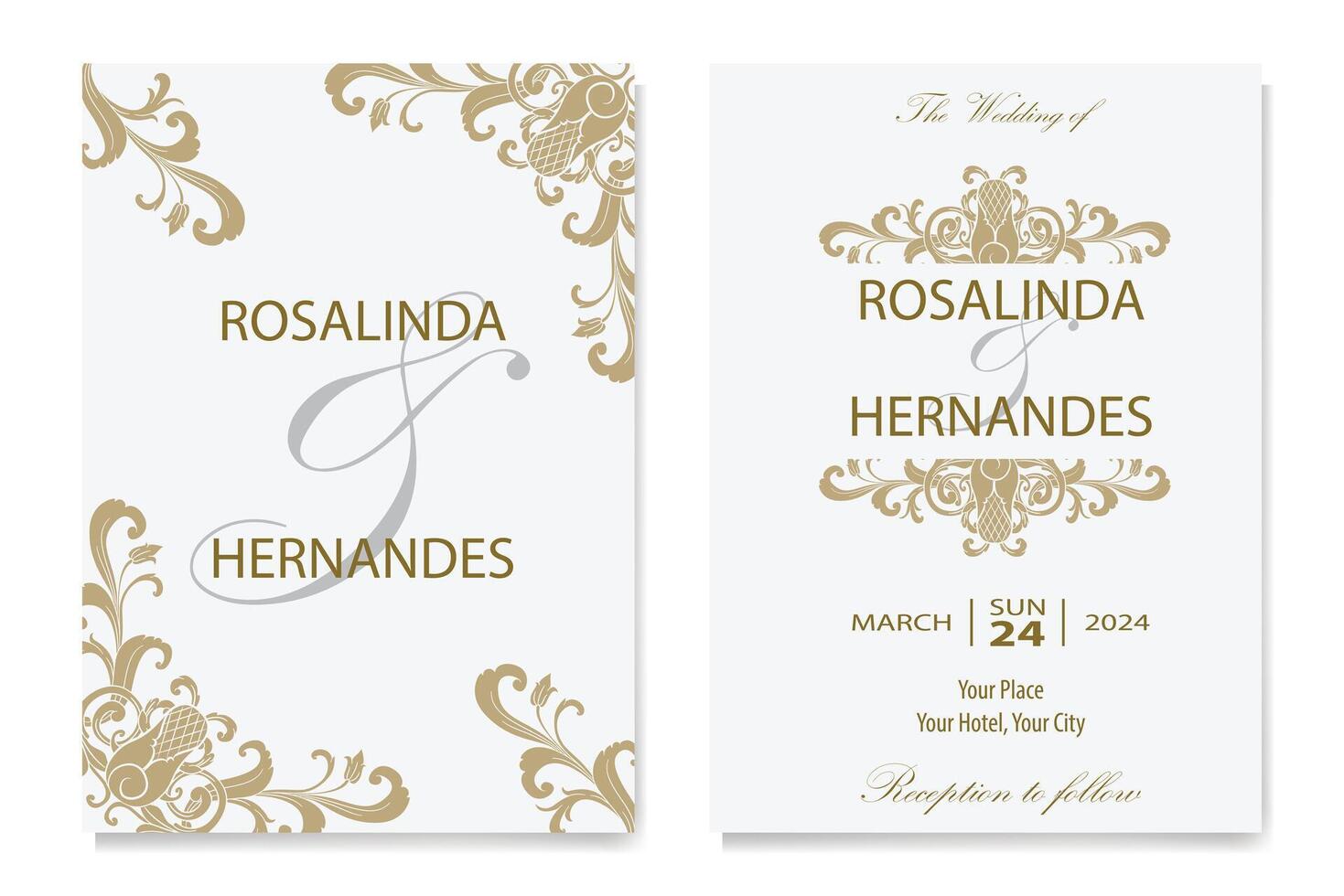 The Blooms Greenery Floral Foliage Ornament Corner Text Separator Elegance Frame for Invitations vector