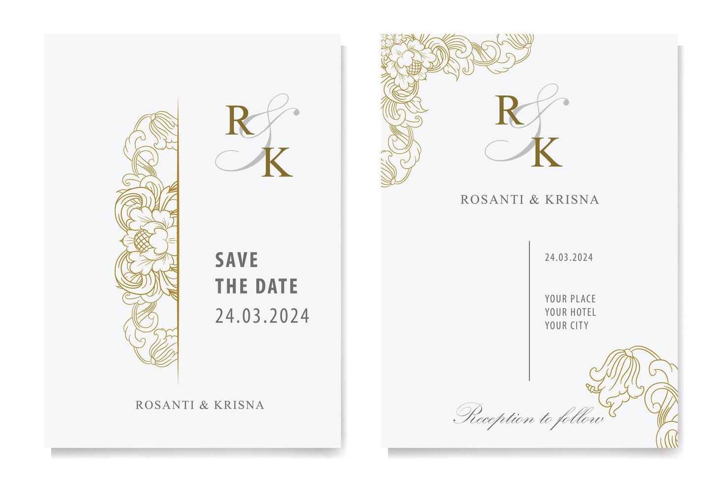 The Blooms Greenery Floral Foliage Ornament Corner Text Separator Elegance Frame for Invitations vector