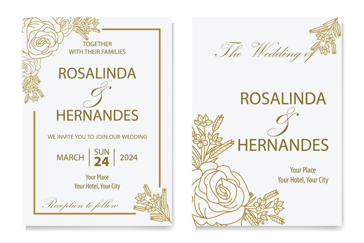 The Blooms Greenery Floral Foliage Ornament Corner Text Separator Elegance Frame for Invitations vector