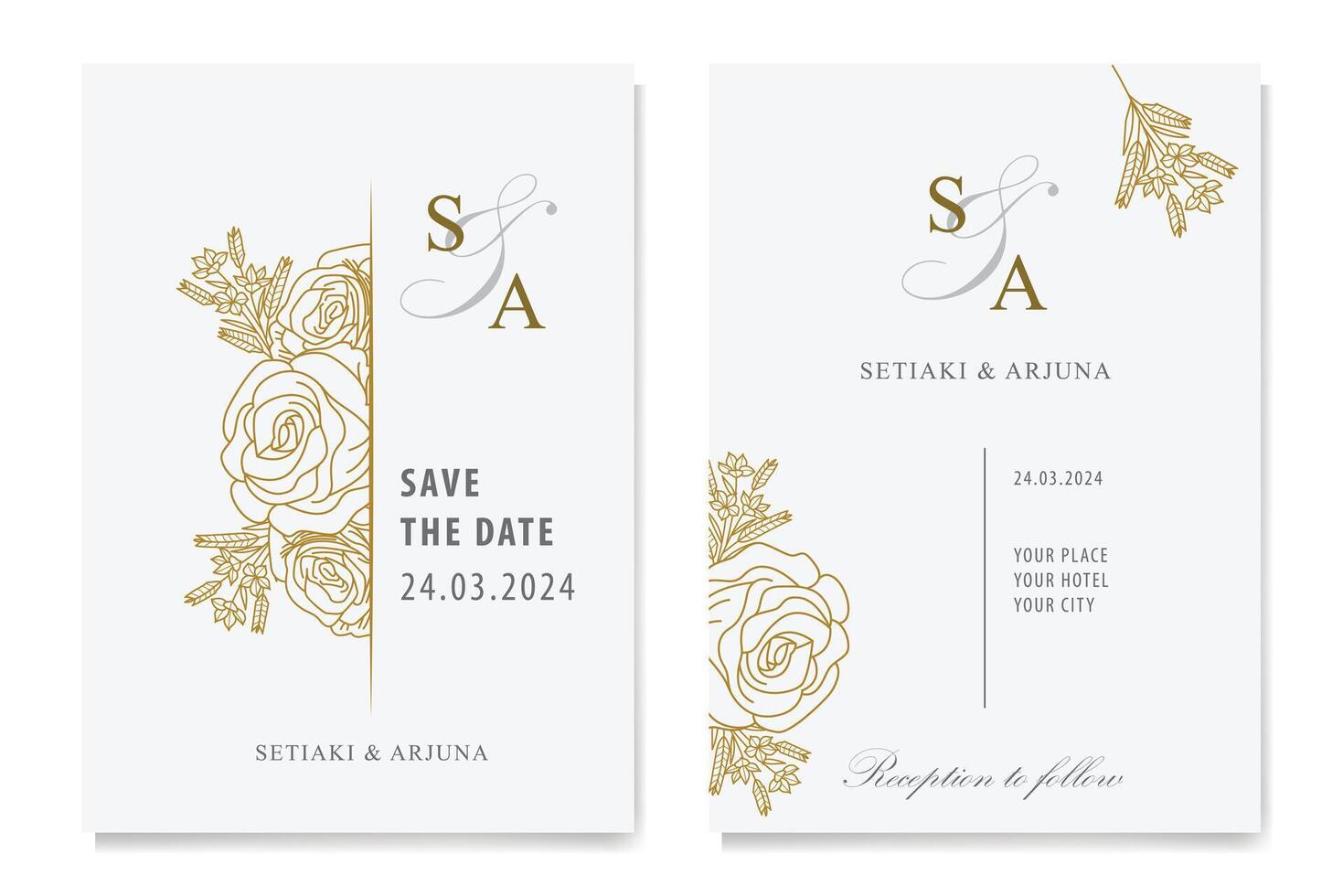 The Blooms Greenery Floral Foliage Ornament Corner Text Separator Elegance Frame for Invitations vector