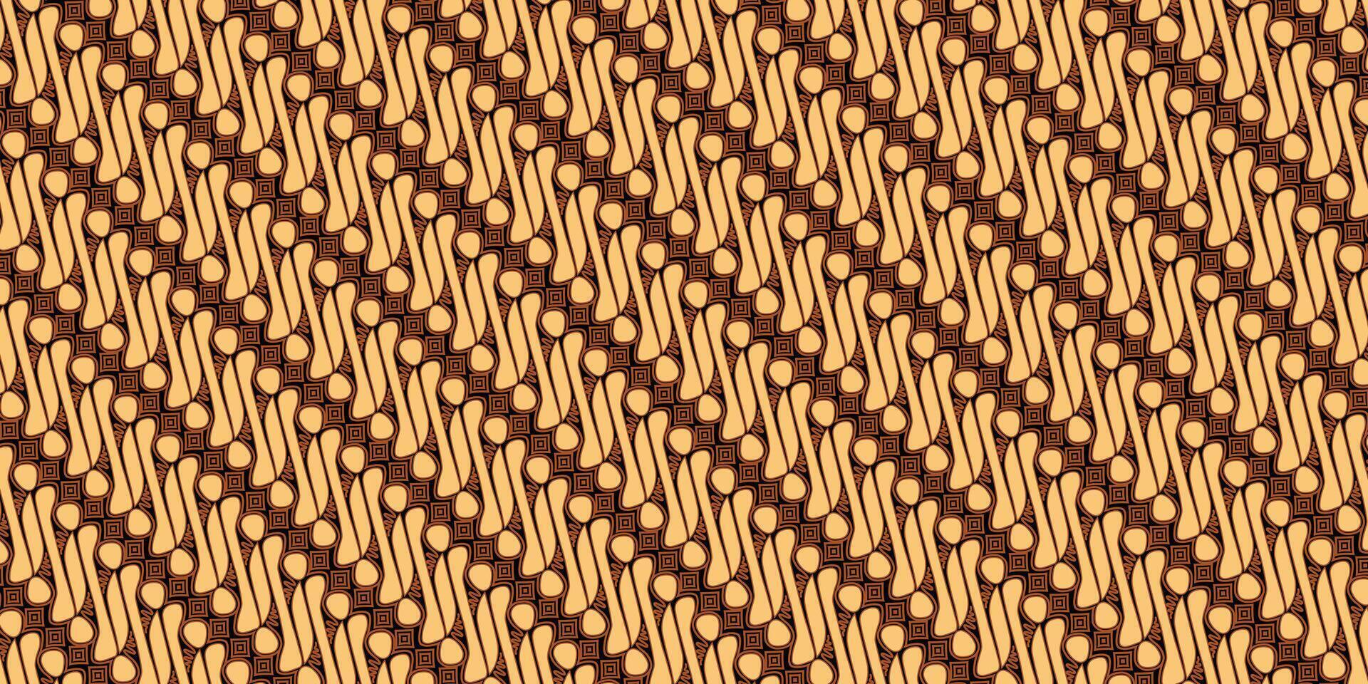 Batik parang style illustration for background, wallpaper and clothes textile.. vector