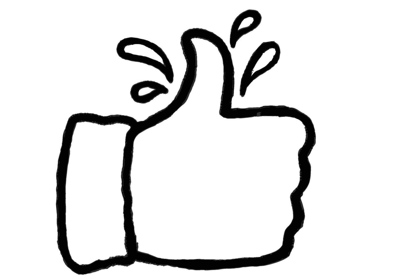 Like Button Icon vector