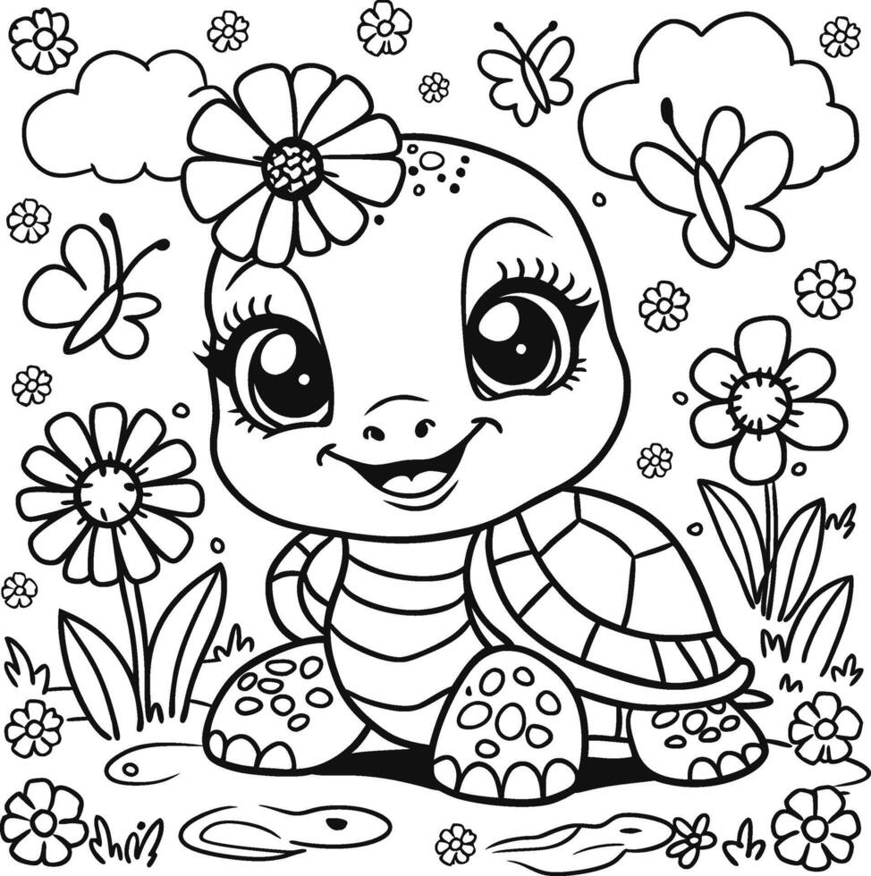 Finding Nemo Turtle Coloring Pages Printable 11 Page Turtle Coloring