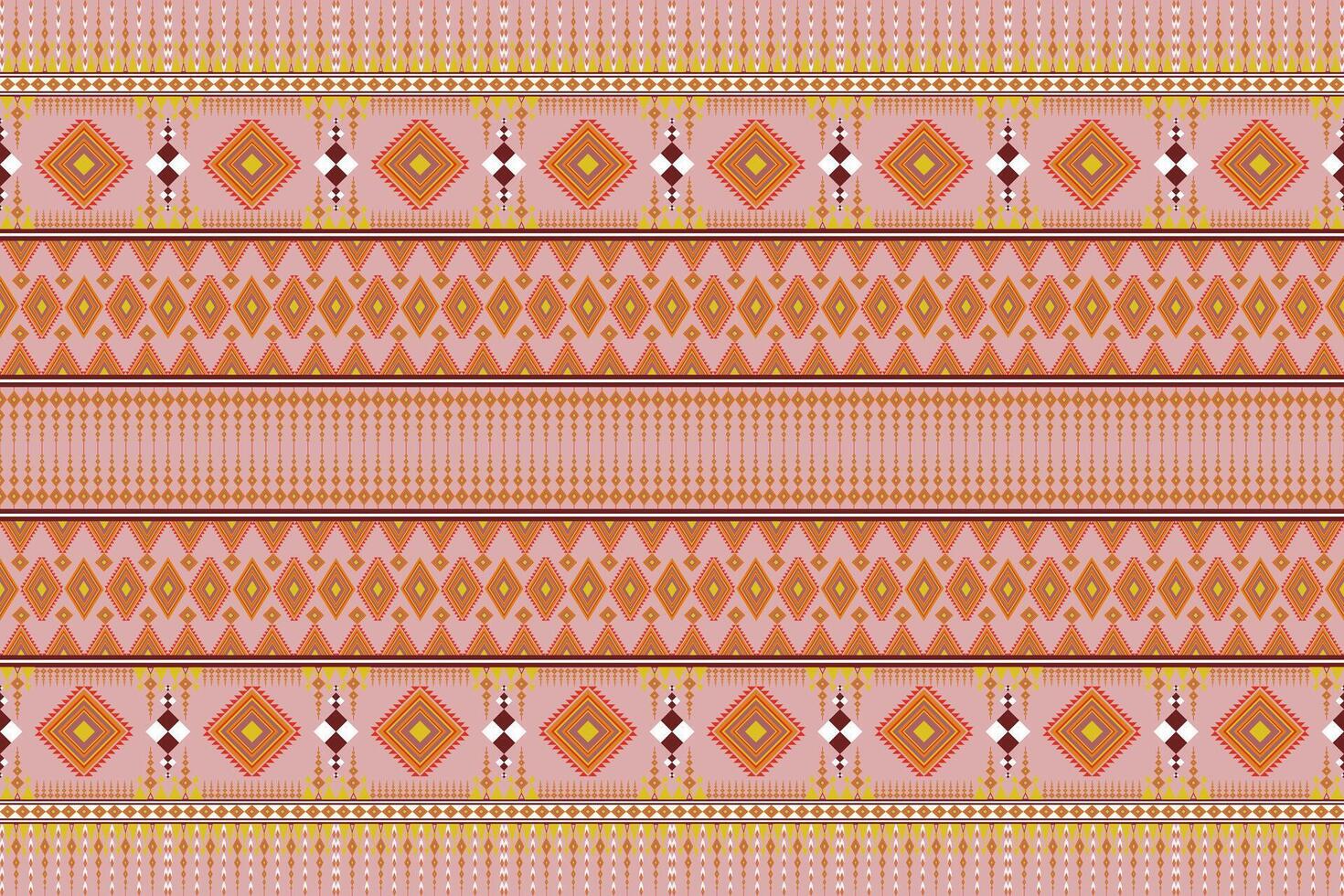 Geometric ethnic pattern traditional abstract tribal. vector