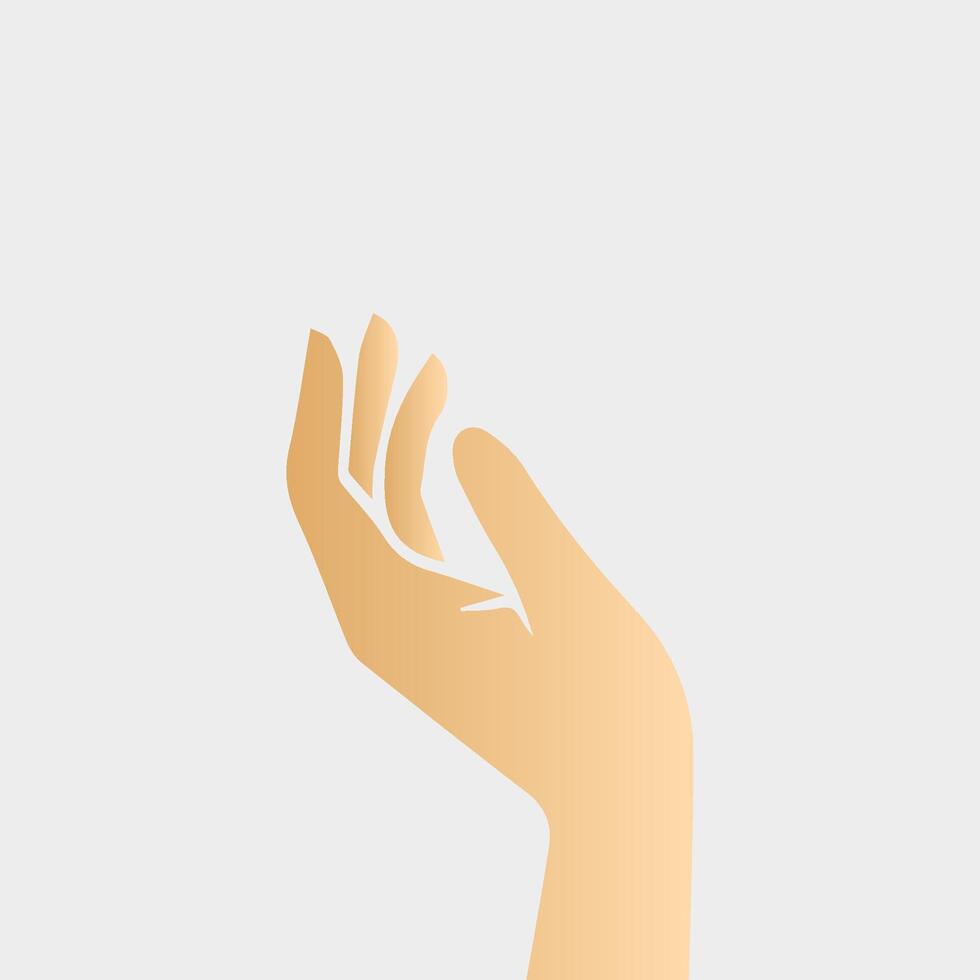 Hands poses. Female hand holding and pointing gestures, fingers, Cartoon human palms and wrist vector