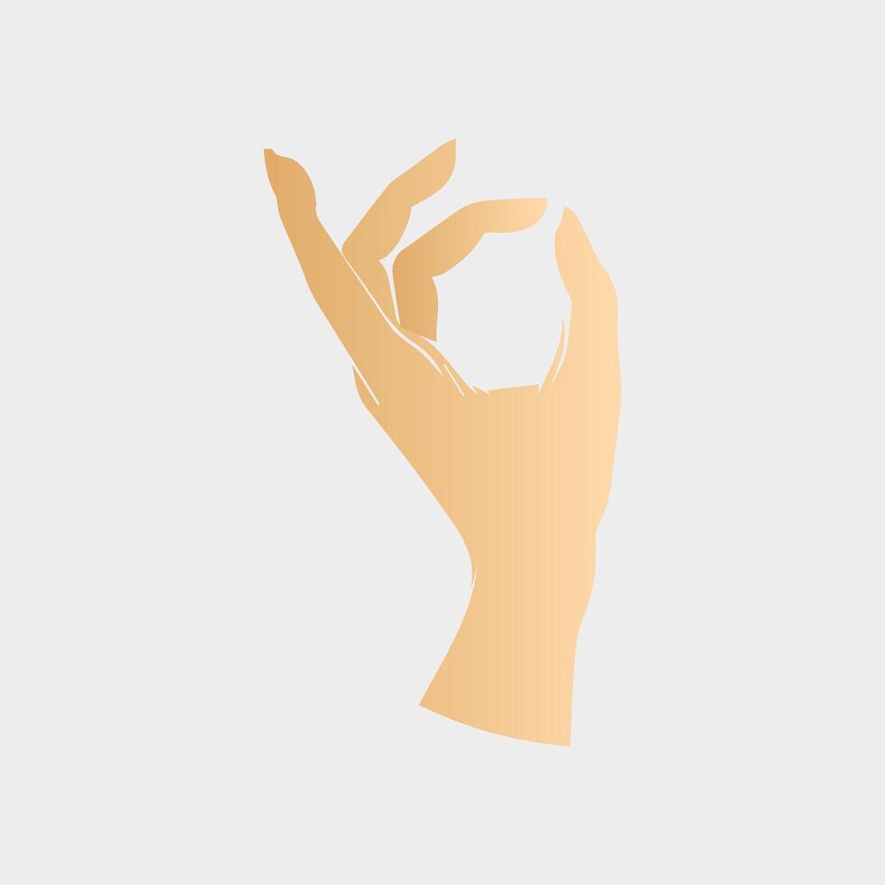 Hands poses. Female hand holding and pointing gestures, fingers, Cartoon human palms and wrist vector
