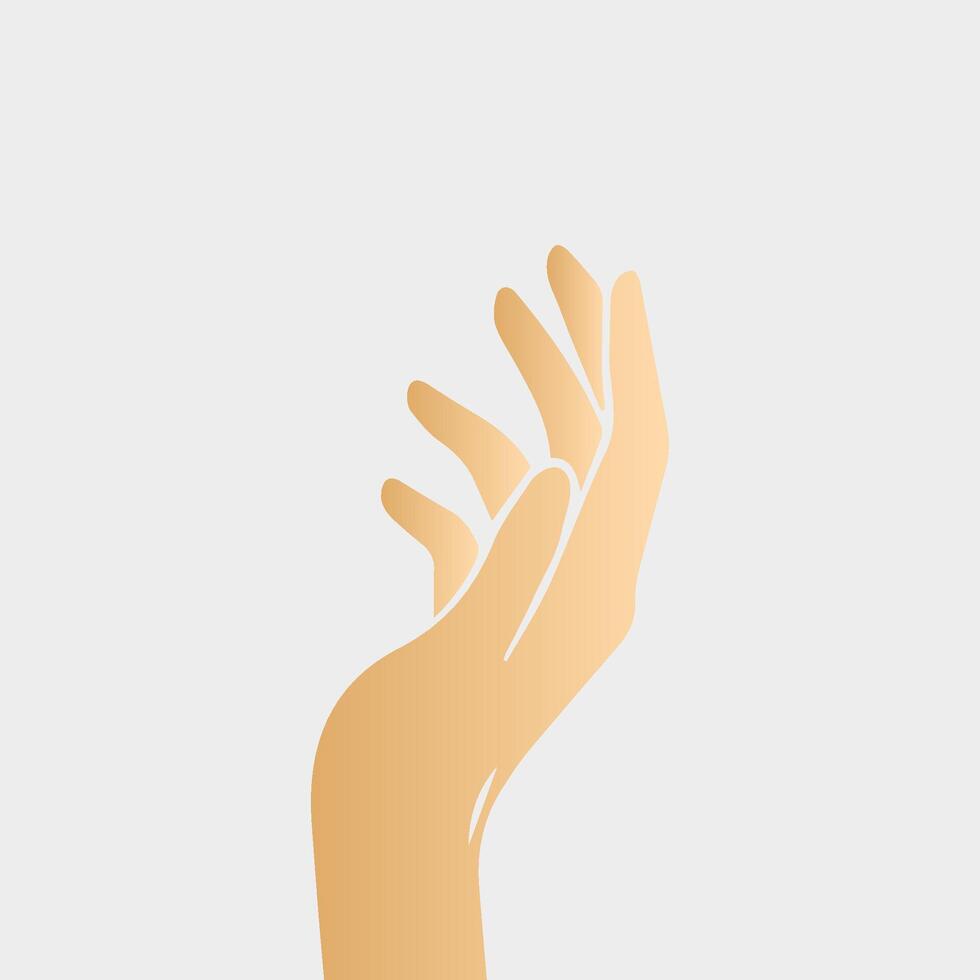 Hands poses. Female hand holding and pointing gestures, fingers, Cartoon human palms and wrist vector