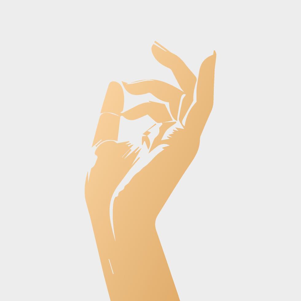 Hands poses. Female hand holding and pointing gestures, fingers, Cartoon human palms and wrist vector