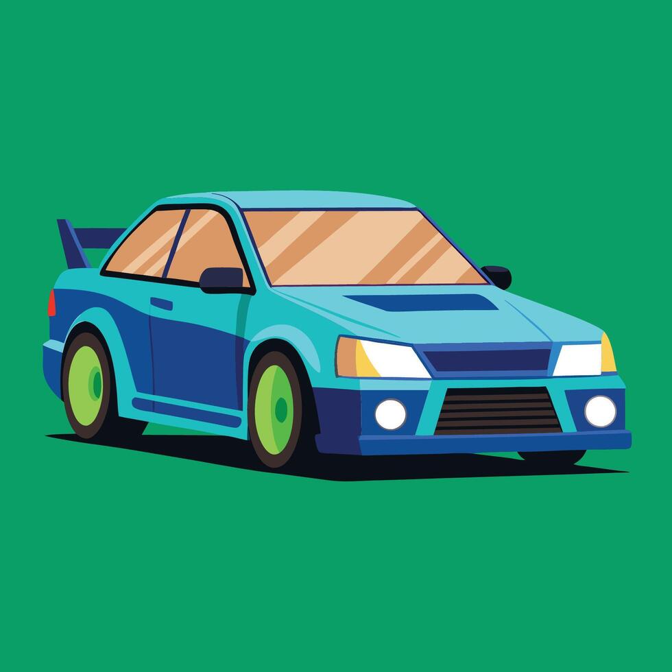 Realistic Isolated car vector