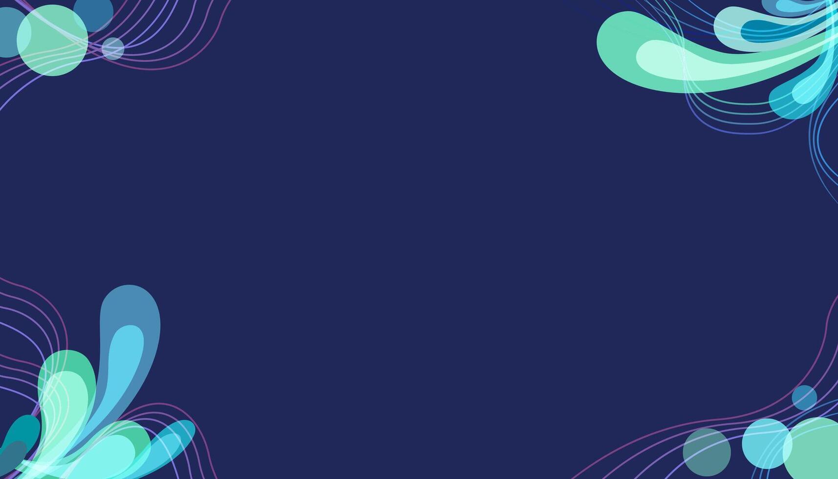 Lines and curves abstract background vector