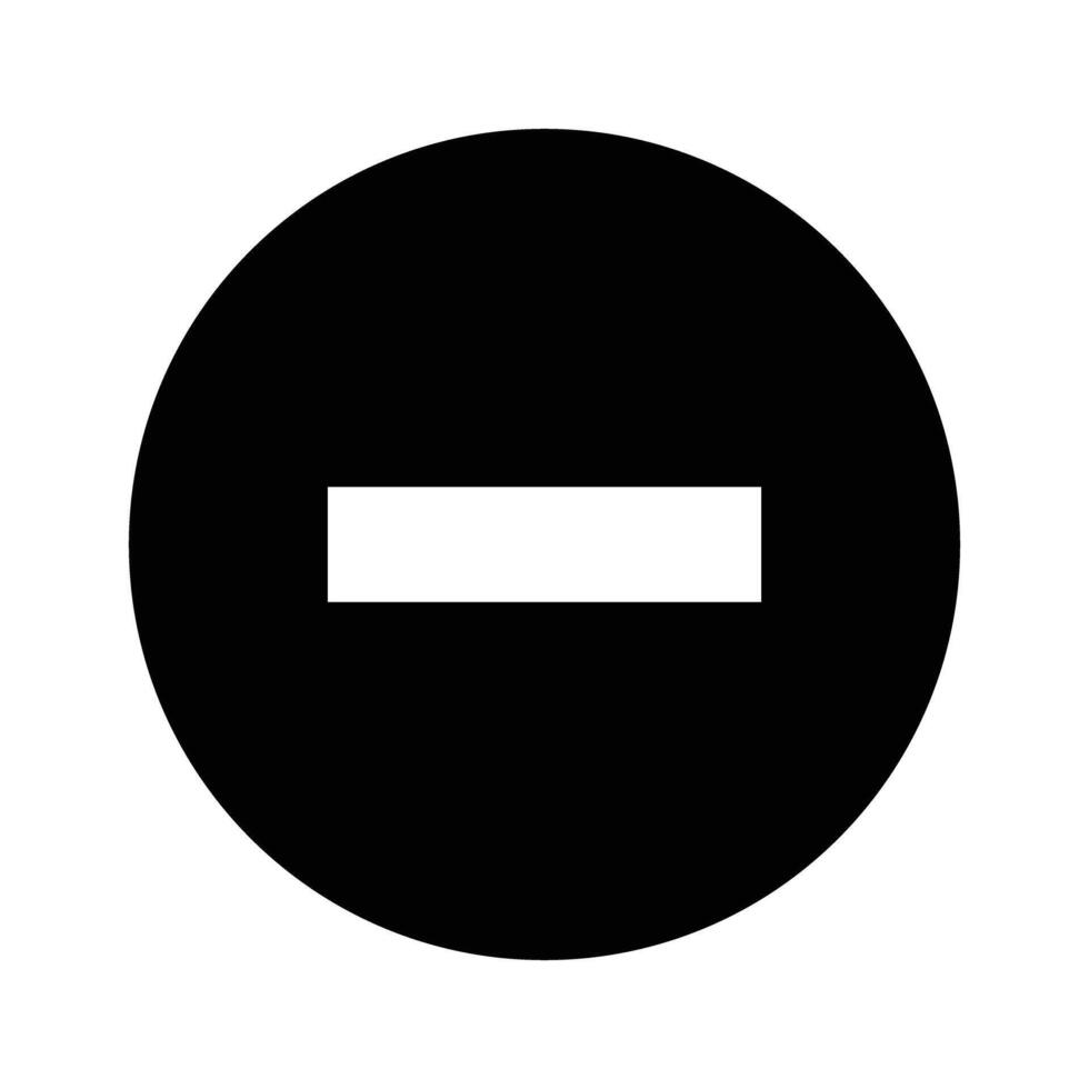 Stop sign silhouette icon. vector