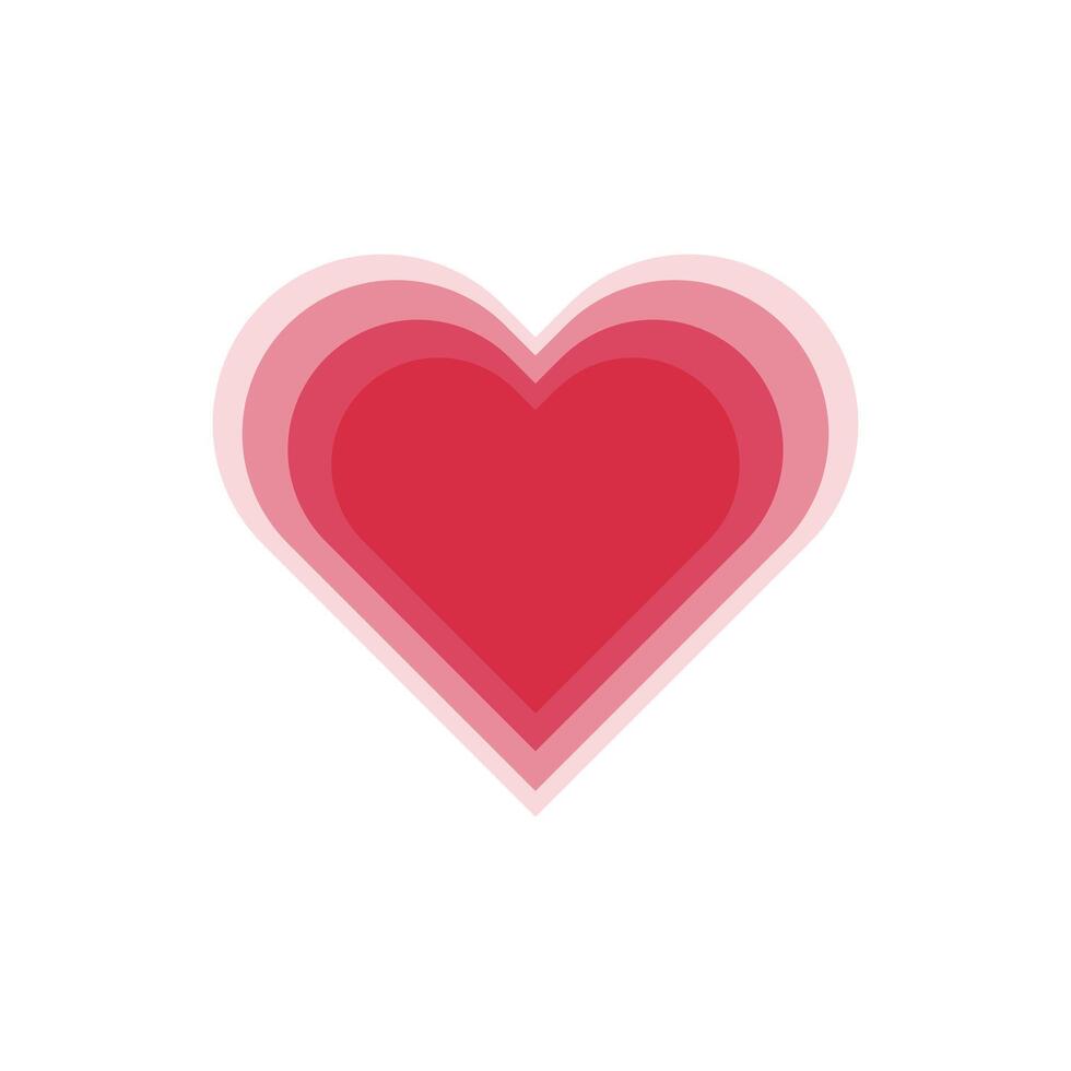 Beat of the Heart. Crushes and love. vector