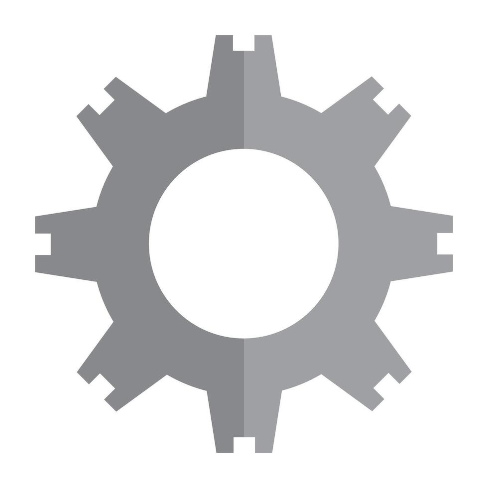 Realistic gear icons. Settings and adjustments. vector