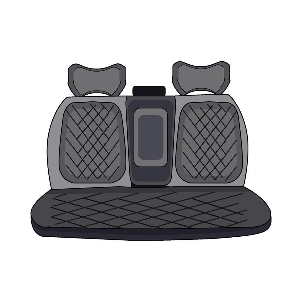 illustration of car seat vector