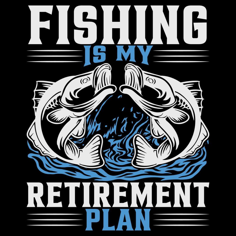 Fishing is my best therapy Fishing t shirt and mug design illustration vector