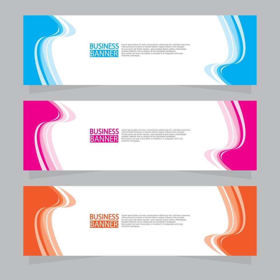 Banner templates design.modern banner. vector
