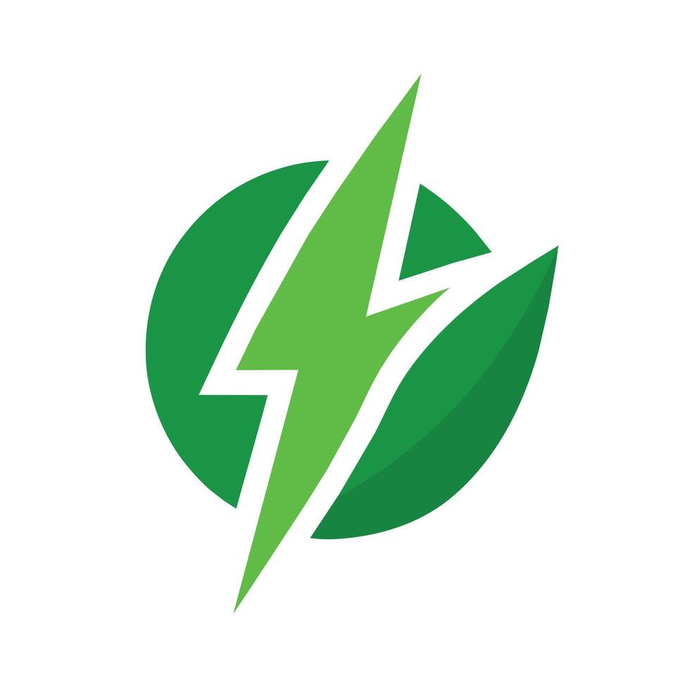 Energy Company Logo illustration, a modern shape energy logo vector