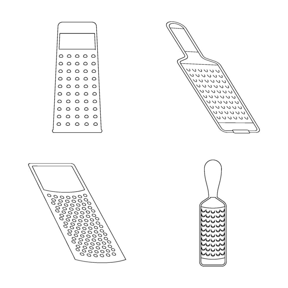 grater icon simple vector