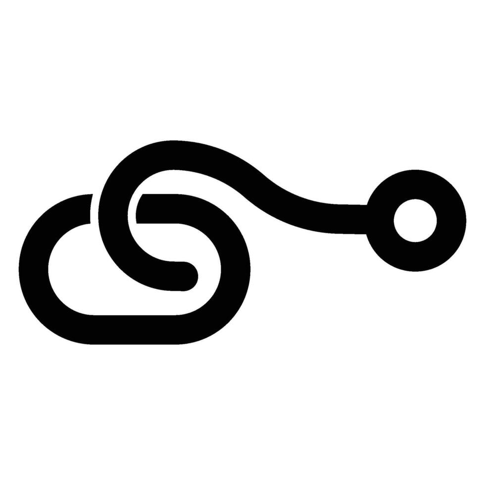 simple connection icon vector