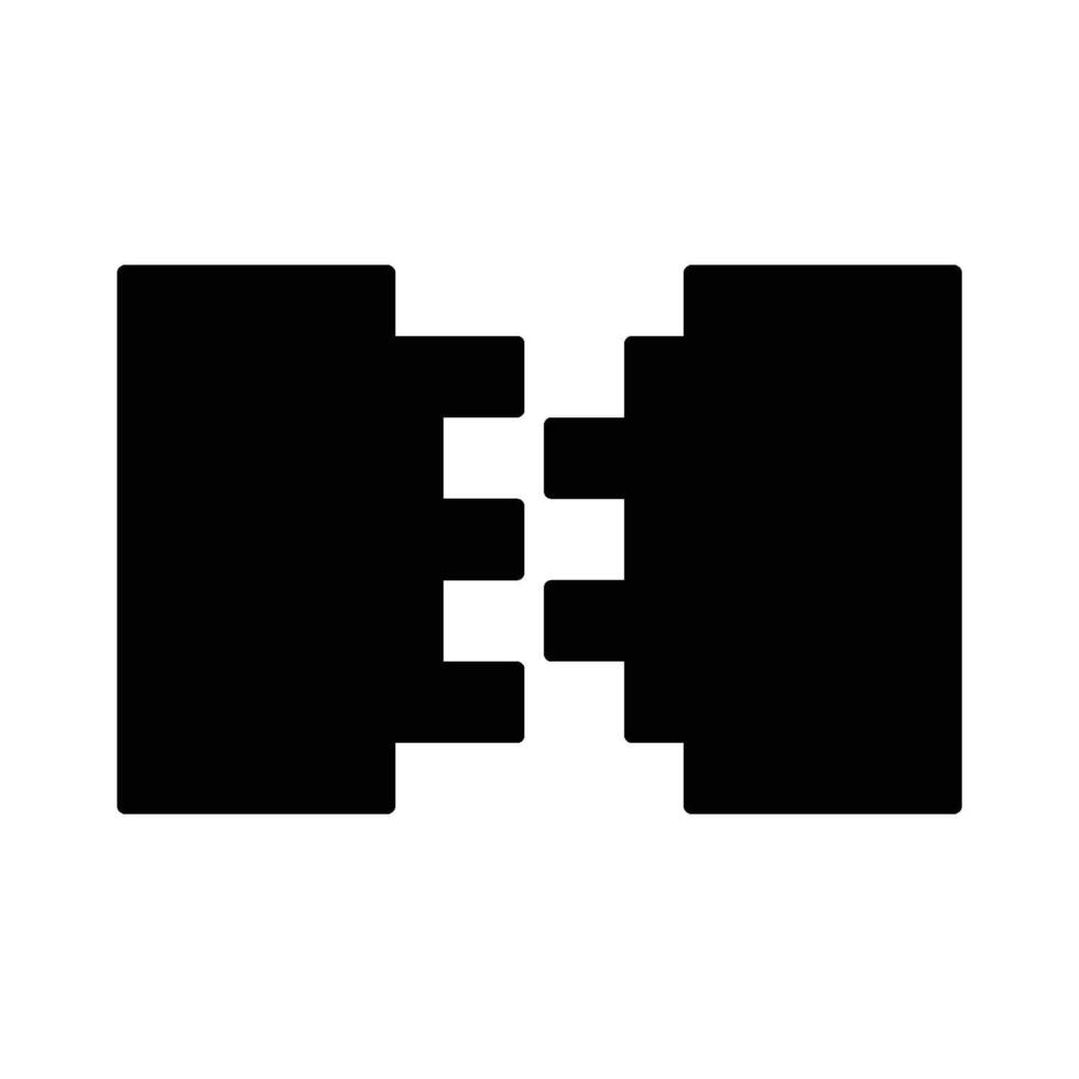 simple connection icon vector